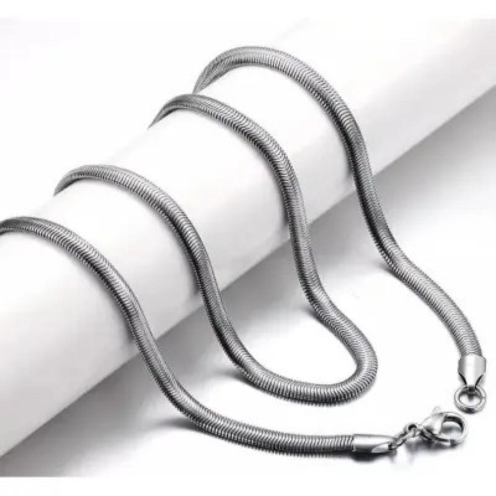 Men's luxury snake chain full stainless steel