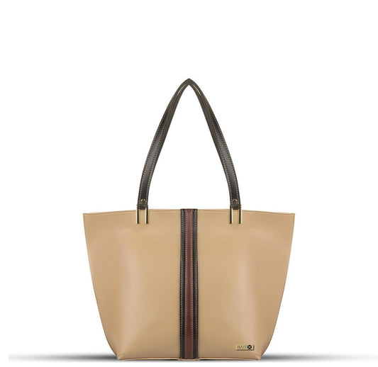 Bagx Celeste Black PU leather tote bag