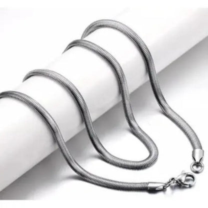 Men's luxury snake chain full stainless steel