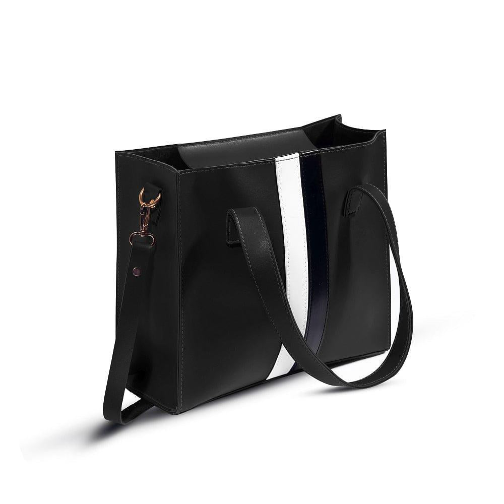 Women's pu leather plain hand bag