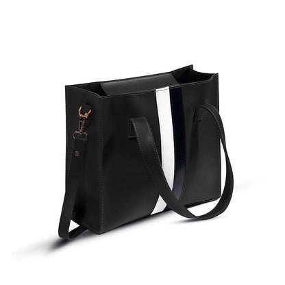 Women's pu leather plain hand bag