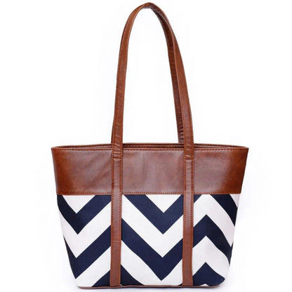 Women's Rexine Textured Tote Bag