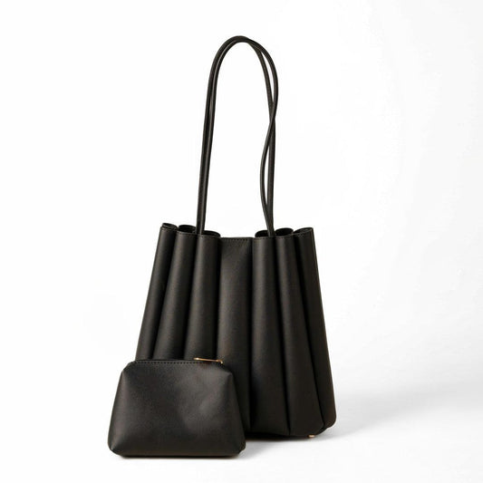 Girls Pu leather plain shoulder bag
