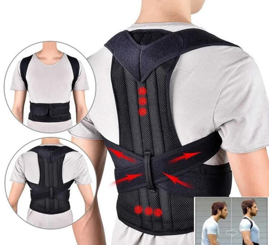 "Back Posture Corrector Belt – Straighten Your Spine, Relieve Pain!"