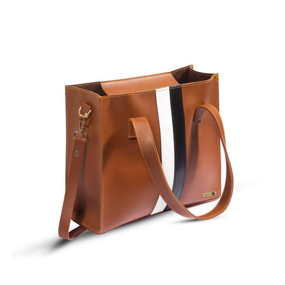Women's pu leather plain hand bag