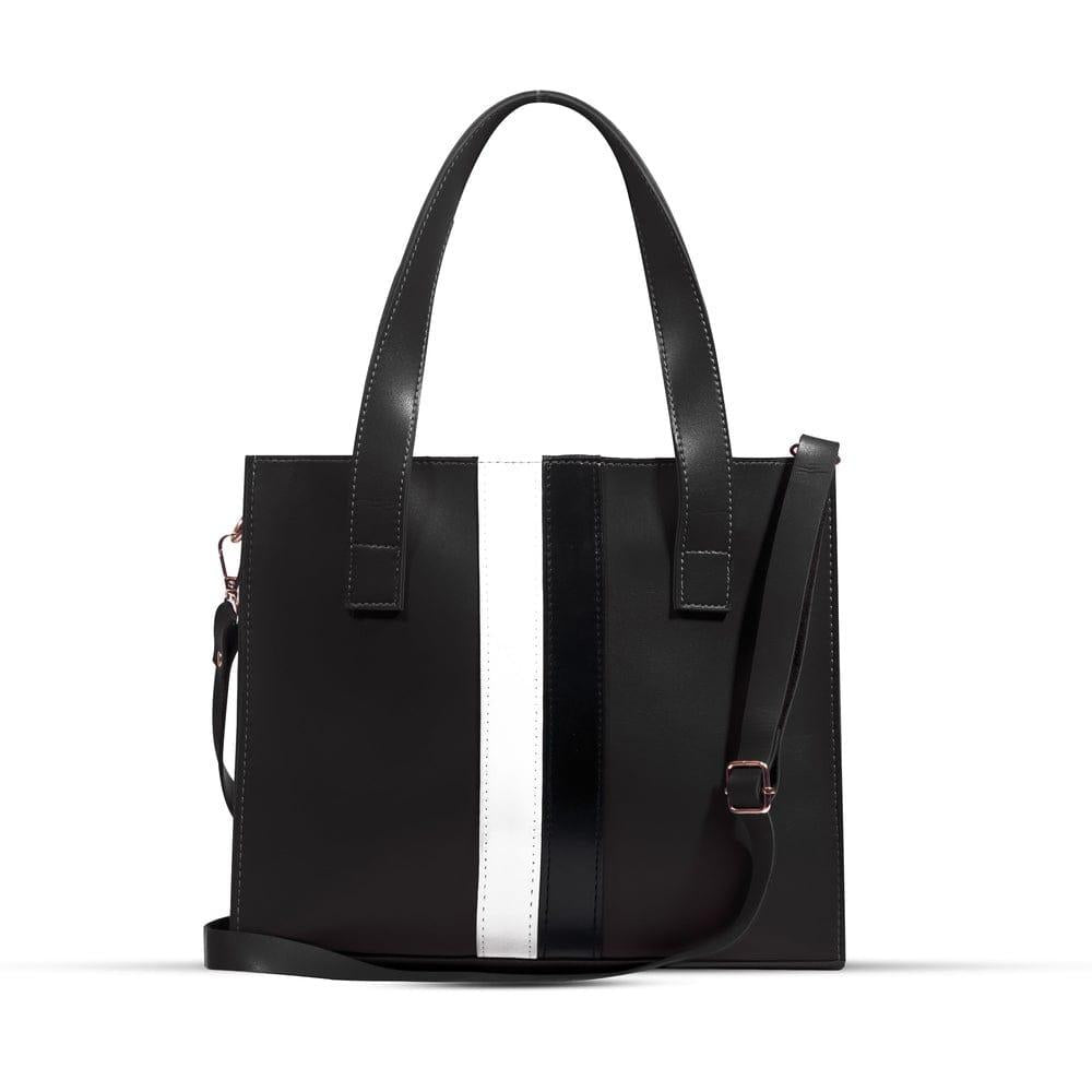 Women's pu leather plain hand bag