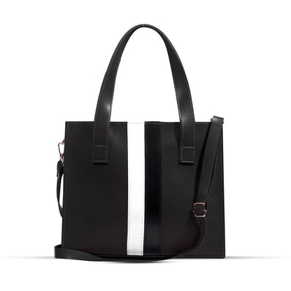 Women's pu leather plain hand bag